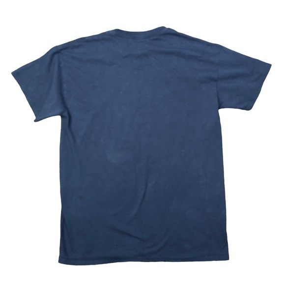 Doctor Who tee navy white DW tardis logo tally marks The Silence Episode M - Picture 2 of 5